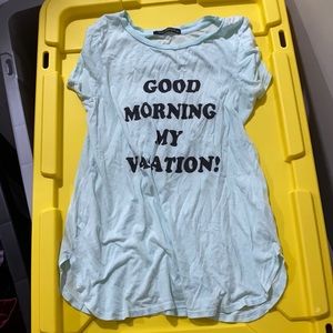 Like new - Wildfox good morning my vacation tee